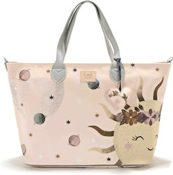 La Millou Diaper Bag Shoulder/Handbag Fly Me To The Moon 56x35cm