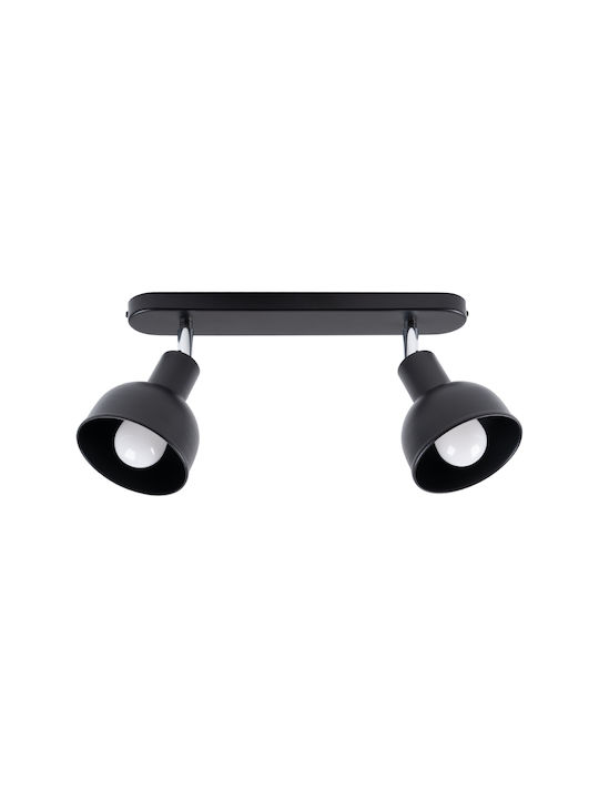 Sollux Monos LED Alb Natural Spot în Culoare Negru