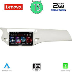 Lenovo Car Audio System for Citroen C3 / DS3 2009-2016 (Bluetooth/USB/AUX/WiFi/GPS/Apple-Carplay/Android-Auto) with Touch Screen 9"