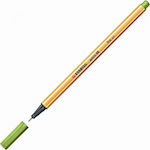 Stabilo Point 88 Marker cu vârf fin de design, scriere subțire de 0,4 mm, verde măr 88/33