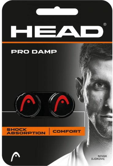 Head Pro Damp 3154081 Tennis-Schlägerdämpfer in Schwarz 2 Stück