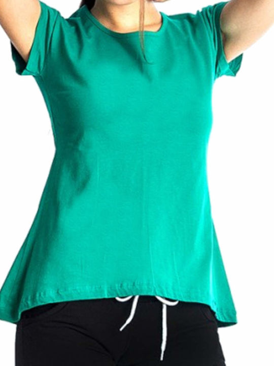 Paco & Co Γυναικείο T-shirt Πράσινο