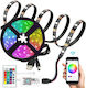 LED Лента Телевизия С USB порт 5V RGB Светлина 2.5м Тип SMD5050 с Захранване & WiFi Контролер