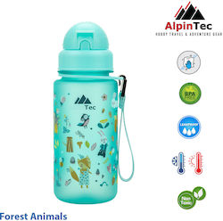 Sticlă de apă Alpintec 400ml Animale din Pădure