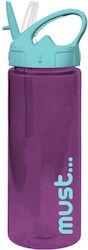 Plastic Straw Water Bottle Must 500ml 584545 Li...