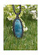 Macrame Blue Apatite Polished Necklace