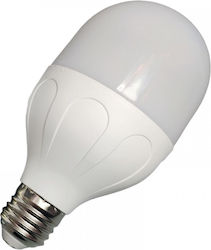 LED крушка 10W за фасунга E27 Хладно бяло