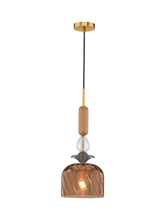 Viokef Gloria Pendant Light Single-Light Honey