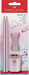 Faber-Castell Sparkle Pencil B Set with Eraser ...