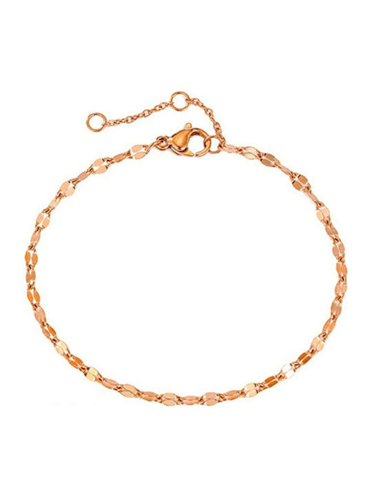 Callajewels Vergoldete Fußarmband aus Stahl