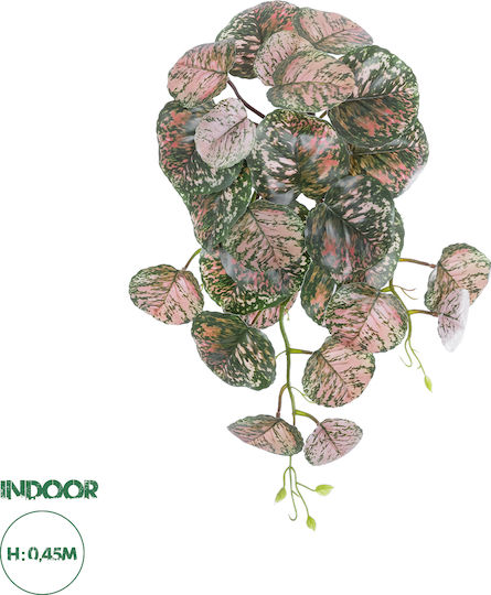 Dekorative künstliche Pflanze Rosa 45cm in Box GloboStar