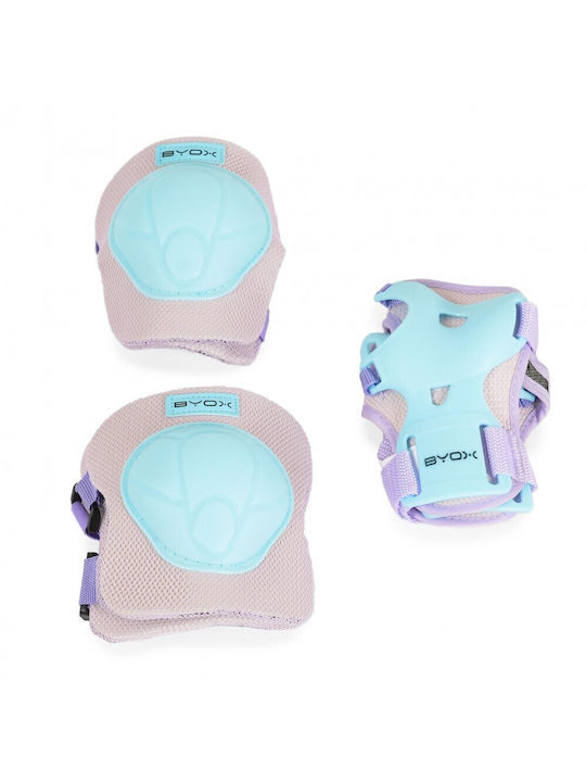 Byox Class A Children's Protective Gear Set for Rollers Purple