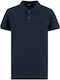 Kinderpolo Kurzarm Deep Blue