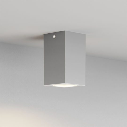Inlight Cowart Μονό Σποτ με Ντουί GU10 σε Γκρι Χρώμα