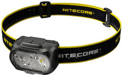 NiteCore Pro Φακός Κεφαλής LED με Μέγιστη Φωτεινότητα 520lm Ut27 Μαύρο