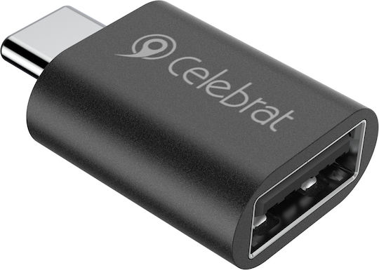 Celebrat Konverter USB-A weiblich zu USB-C männlich 1Stück CA-04