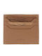 Kleines Leder Damenbrieftasche mit RFID Rosa