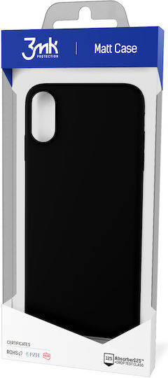 3MK Matt Задна корица Силикон 1.2мм Черен (Samsung Galaxy M35 5G)