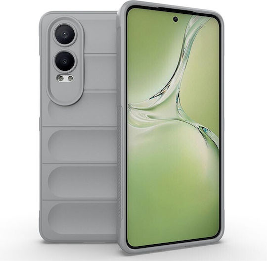OnePlus Magic Shield Back Cover Σιλικόνης Γκρι (OnePlus Nord CE 4 Lite)