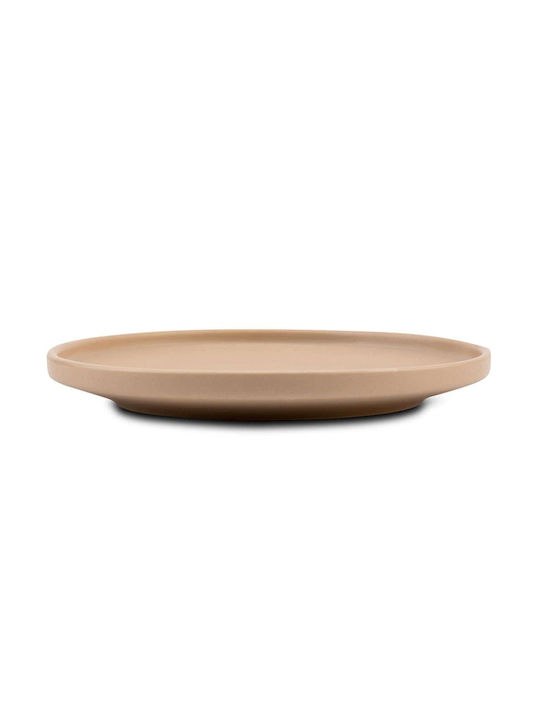 Nava Soho Plate Desert Ceramic Beige with Diame...