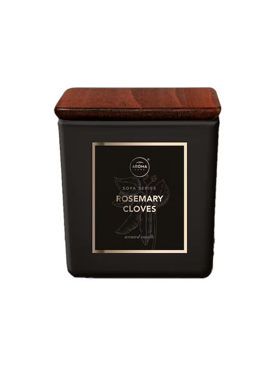Candle Light Lumânare Aromatică Din Soia În Borcan Cu Miros De Rozmarin Și Cuișoare 610gr