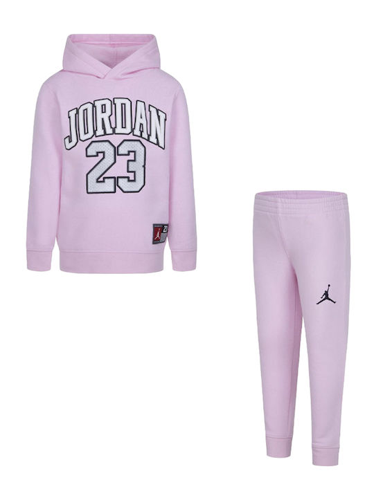 Jordan Kinder Sweatpants Set - Jogginganzug Rose Jumpman