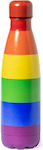 Pride Glass Thermos Metallic