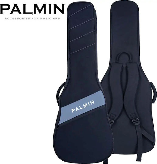 Palmin Waterproof Padded Gray Acoustic Guitar Suitcase