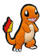 Dekorativer Schuhanhänger Pokémon Rote