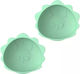 Melii Baby Food Bowl made of Silicone Green 2pc...