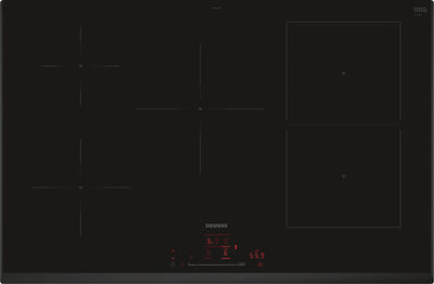 Siemens Induction Cooktop Autonomous with Child Lock Function 80.2x52.2εκ.