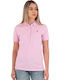 Mya Damen Polo Bluse Rosa