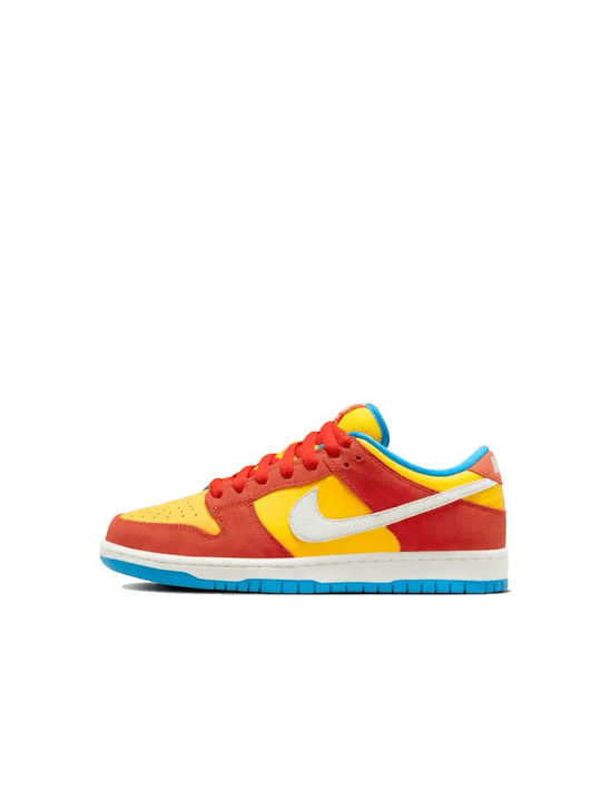 Nike SB Dunk Low Pro Sneakers Habanero Red