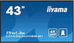 Iiyama LH4365UHSB-B1 Публичен Дисплей 43" 4K UHD