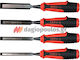 Yato Meißel Breite 20mm mit Kunststoff Griff Set 4Stück