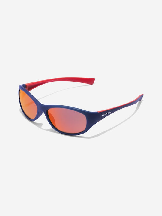 Hawkers Rave Oval Kinder-Sonnenbrillen Blau