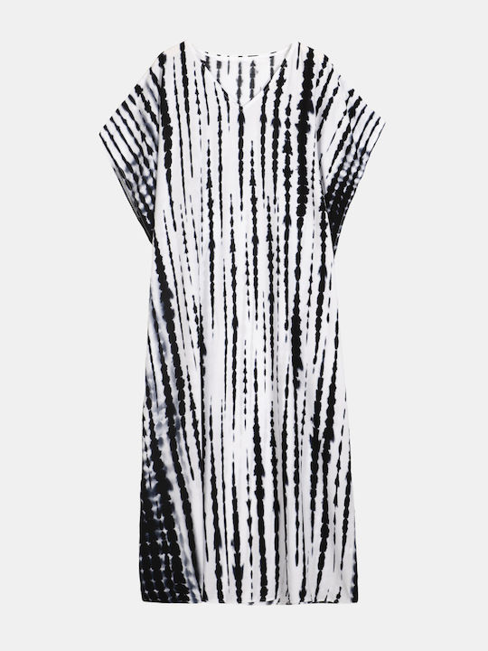 Rochie Kaftan albă pentru femei