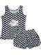 Goodnight Summer Women's Cotton Pyjama Set Dark Blue