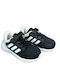 Tensaur Tensaur Run 3.0 Kids Sports Shoes Running with Hoop & Loop Closure Black