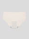 Seamless White Basic Briefs