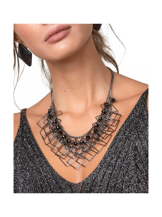 Rock Club Necklace Geometric