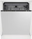 Beko Fully Integrated Dishwasher for 15 Place Settings W59.8xH81.8cm