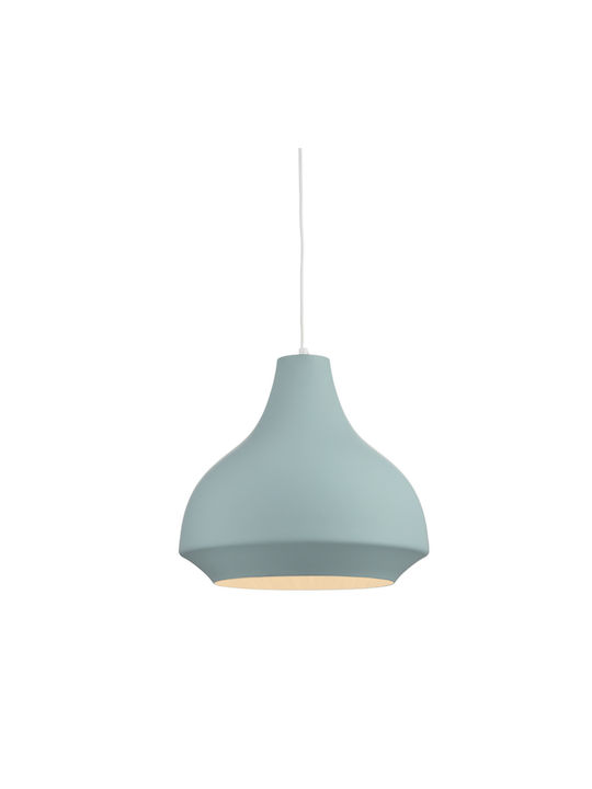 Aca Havana Pendant Light Turquoise Bell with So...