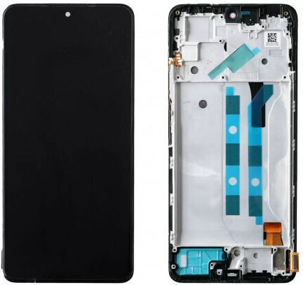 O ecran cu Mecanism Tactil pentru REDMI NOTE 11 PRO, POCO X4 PRO (Negru)