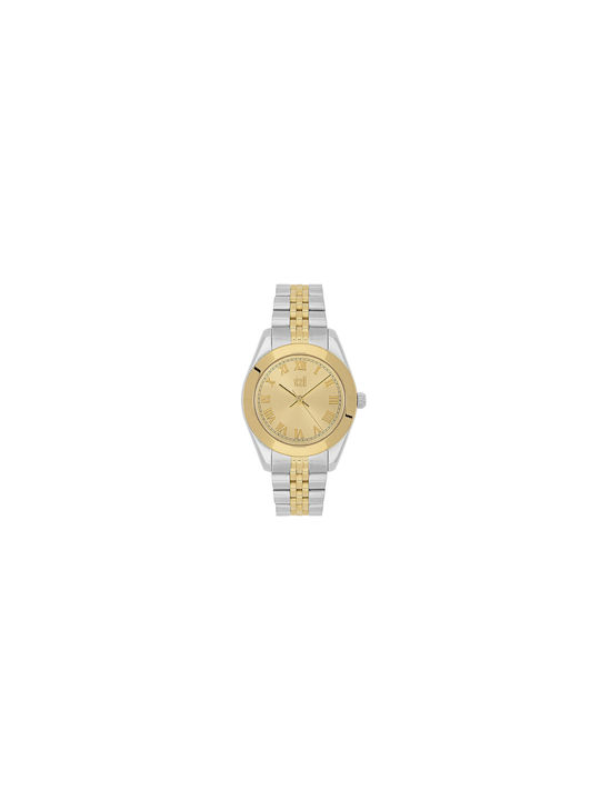 Visetti Watch with Silver Metal Bracelet