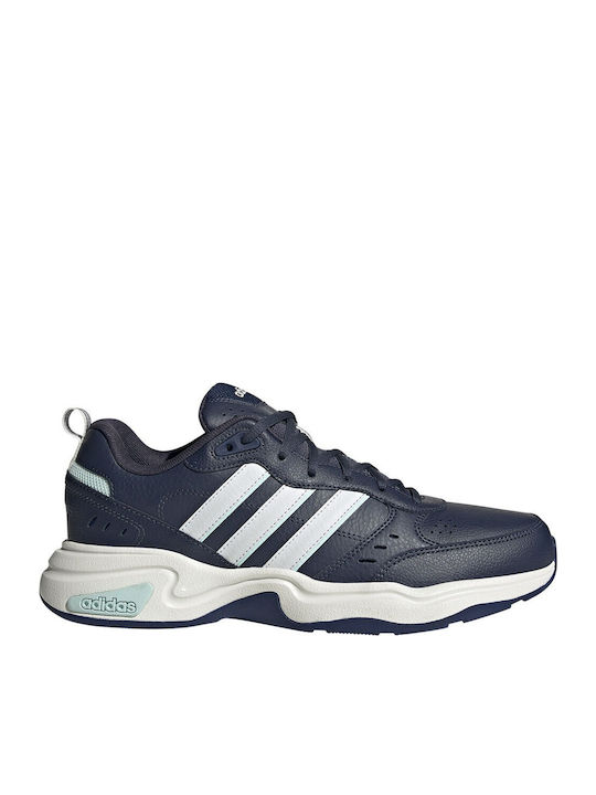 Running Мъжки Чънки Маратонки Navy Blue-white