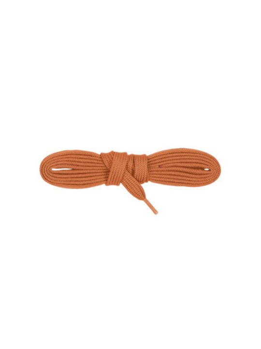 Bergal Sneaker Laces Neon Orange 120cm Φωσφοριζε Κορδονια Πλακε 120 Εκατοστα Χρωμα Πορτοκαλι Πλάτος 7 Mm Κατασκευασμένο Ανθεκτικό Πολυεστέρα