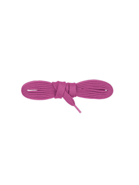 Bergal Sneaker Laces Fuchsia 120cm Width 7mm Made of Durable Polyester