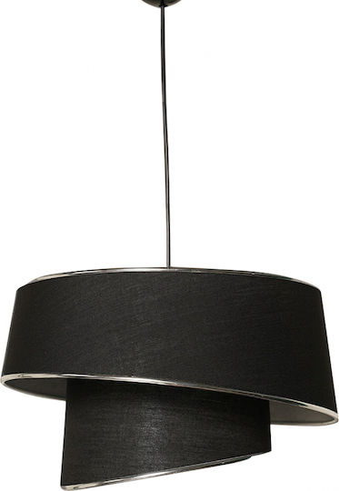 HomeMarkt Lustră Negru cu Dulie E27 32cm.
