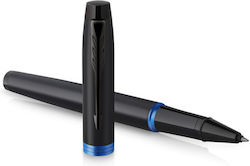 Parker Im Vibrant Rings Pen Rollerball Navy Blue Body